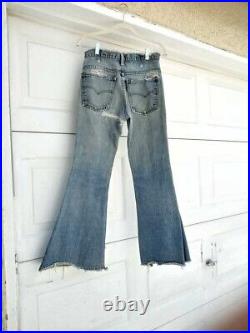 1960s Rare Vintage Levis Bell Bottom Jeans