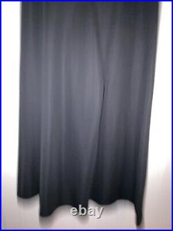 1970s womens flare black bell bottom FLARE PANTS rrrruss M L Russ Tags vintage