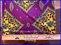 AmAzInG! VTG 60s JUMPSUIT BELL BOTTOM HIPPIE DISCO GROOVY Psychedelic PURPLE S/M