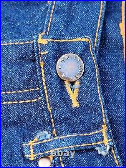 Britannia New Vintage 70's Denim Jeans High Rise 14 Bell Bottom Flare 3870-3