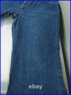 HOT VTG 80's LEVI'S 684 FLARE BELL BOTTOM 4 TALON Denim Jeans 38x28 (Fit 36x28)