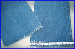 HOT VTG 80's Men's LEVI'S @ 684 FLARE BELL BOTTOM Denim Jeans 33 x32 (Fit 32x31)
