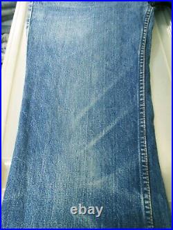 HOT VTG 80s Men's LEVI'S 684 FLARE BELL BOTTOM 8 TALON ZIPPER Denim Jeans 33 x31