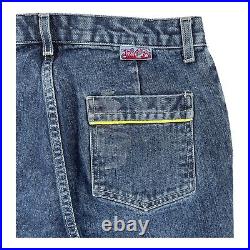 JNCO Women Jeans Size 13 Blue VTG Girlie Stuff Illiad Bell Bottom Made in USA