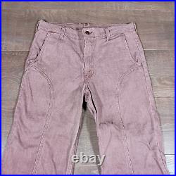 Levis Vintage Purple Horseshoe Bareback Bell Bottom Jeans