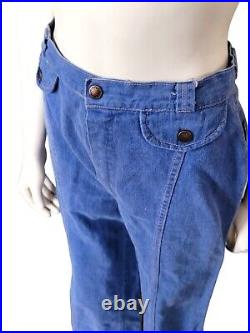 Lot Of Two Pair Of Vintage Denim Bell bottom Jeans Pants Time And Place