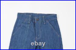 NOS Vintage 70s Levis 785 Student Fit Womens 25x30 Bell Bottoms Jeans Blue USA