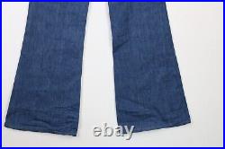NOS Vintage 70s Levis 785 Student Fit Womens 25x30 Bell Bottoms Jeans Blue USA
