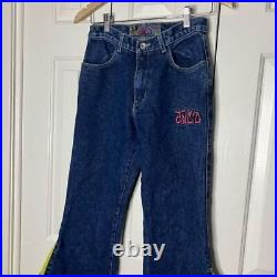 VINTAGE JNCO Iliad Giant Bell Bottom Flare Jeans 90s Y2K