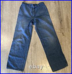 VTG 70s Levi's Orange Tab Bell Bottom Flared Jeans USA Women's Sz 30