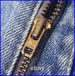 VTG 70s Levis Orange Tab Bell Bottom Jeans 646-0917 Men W32.5-33 x L31 Measured
