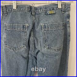 VTG JNCO Jeans Decoy Bell-bottoms Blue Jeans #1003 Womens Size 9