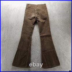 VTG Levi's Jeans Women's 26x32 Brown 784 Bell Bottoms 70s Made in USA