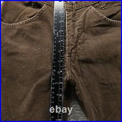 VTG Levi's Jeans Women's 26x32 Brown 784 Bell Bottoms 70s Made in USA Corduroy