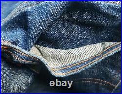 VTG Levi's True Vintage 60s 684 0217 Orange Tab Bell Bottom Flare Jeans Denim US