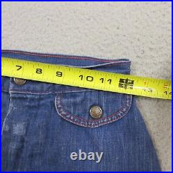 VTG Sears JR Bazaar Womens High Rise Bell Bottom Jeans size 9 (24x29L) Flare