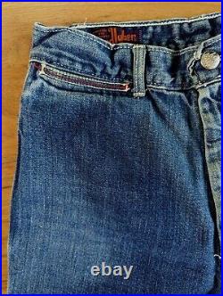 Vintage 1970s LANDLUBBER High Waist Flare Jeans BELL BOTTOM Made in USA B3