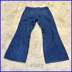 Vintage 1970s Navy Sailor Jeans Bell Bottoms