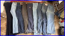 Vintage 70s/80s/90s/00s flare/bell bottom/bootcut lot (18 in total)