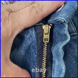 Vintage 70s L. A. P. D. California High Waisted Bell Bottom Flare Denim Jeans Rare