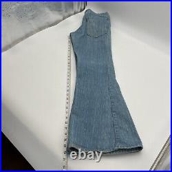 Vintage 70s Men's Levi's 684-2913 Orange Tab Big Bell Bottom Jeans 30x31 Talon