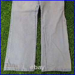 Vintage 70s Montgomery-Ward Bootcut Flared Jeans 32x29 Faded Light Stonewash