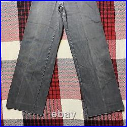 Vintage 70s Saturdays WIDE Leg Bell Bottom Buckleback Jeans Flare Hippie