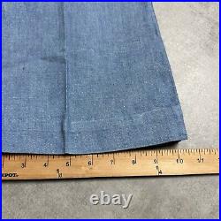 Vintage 70s levis bell bottom jeans 693 big E orange tab flared made in usa RARE