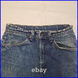 Vintage 80s Levis 646 Bell Bottom Orange Tab Size 29 X 30 Made In USA Flare