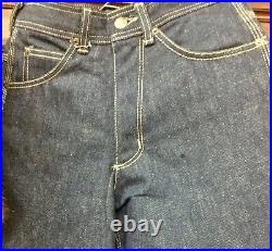 Vintage H. A. S. H Jeans Woman's Hippy Wide Leg Bell Bottoms Blue Denim Jeans 26x36