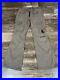 Vintage Jnco Jeans Womens 30x30 Cargo Bell Bottom Flare Brown Y2K P3