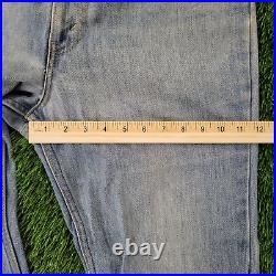 Vintage LEVIS 646 Bell-Bottoms Jeans 32x27 (34x30) Stonewash TALON Orange-Tab