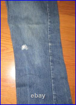Vintage Levi's Orange Tab Bell Bottom Flared Jeans Women's Sz 33 SF 207