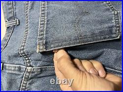 Vintage Levis 646 Flare Leg Bell Bottom Jeans Orange Tab USA 30x32 AL4
