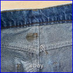 Vintage Levis 684 Bell Bottom Jeans 29x29 Blue For Women 80s Flares Made In USA