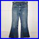 Vintage Levis 684 Bell Bottom Jeans FITS 29×31 Denim Orange Tab USA Whisker Fade