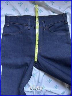 Vintage Levis 684 Big Bell Bottoms Denim Jeans 32x32 Made in USA Orange Tab 70s