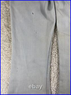 Vintage Levis Bell Bottoms Jeans 684 0917 Orange Tab Flare Blue 32x36 DISTRESSED