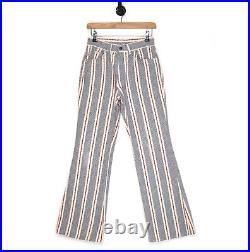 Vintage Levis W25 Jeans Trousers 60s 70s Bell Bottom Kick Flare Big E Size 6 L30