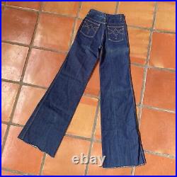 Vintage NWT Organically Grown by Arpeja Cropped Bell Bottom High Rise Jeans Sz 5