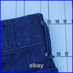 Vintage Navdungaree Bell Bottom Jeans Size 28x30 Made in USA Blue Cone Seafarer