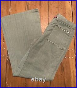 Vintage Sage Bellbottom Jeans Size 15/16