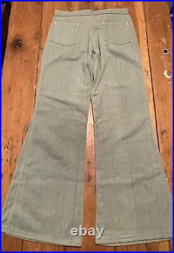 Vintage Sage Bellbottom Jeans Size 15/16