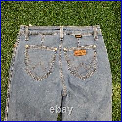 Vintage Wrangler Bell-Bottoms Flared Jeans Womens 12 (30x29) Faded Stonewash