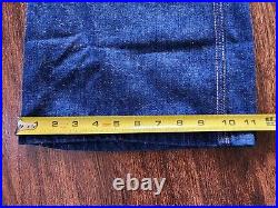 Vintage Wrangler High Waist Denim Dark Blue Jeans Women's Bell Bottom Size 13/14