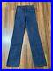 Vtg 70s Levi's 716 0917 Bell Bottom Denim Jeans Size 28x34 Orange Tab NWOT Dark